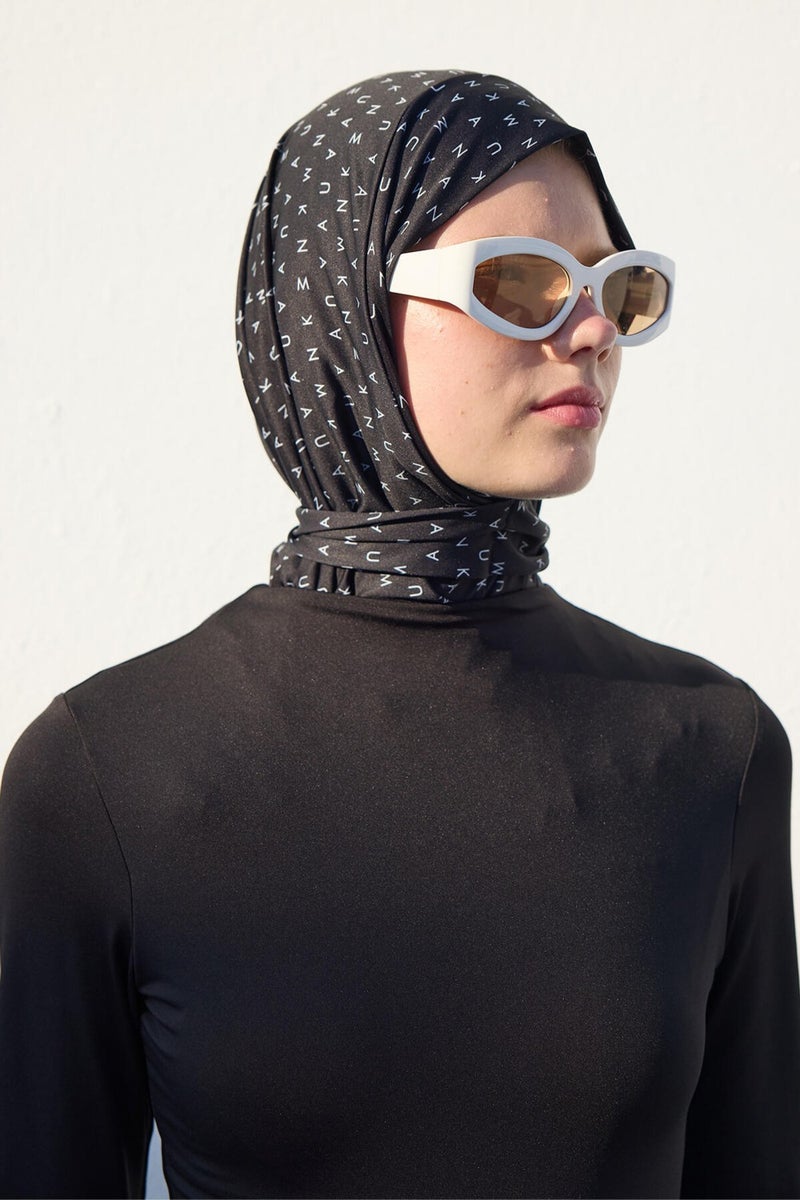 Manuka Tied Swimsuit Bonnet Logo Pattern - Image 1