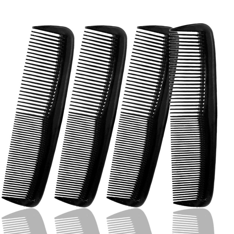 Soft N Style Hair Care 4Pack Comb  Not Breakable  mens combfine tooth combpeines para cabello