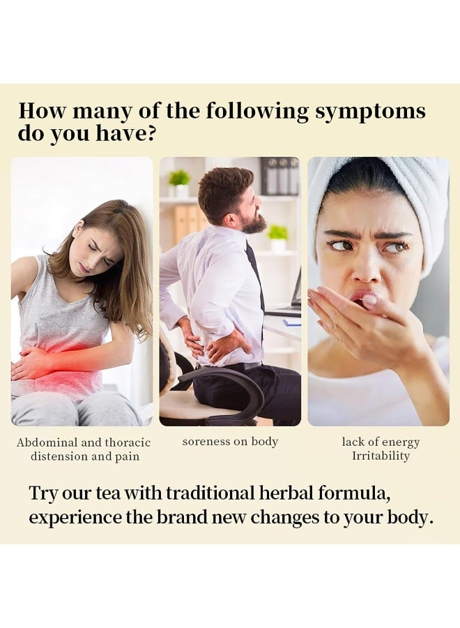 دانديليون شاي الهندباء والذئب البري يُنقّي الكبد ويُحسّن البصر، ويحمي الكبد والكلى. الوزن الصافي: ١٢٠ غرام (١٠ غرام × ١٢ كيسًا). - Image 4