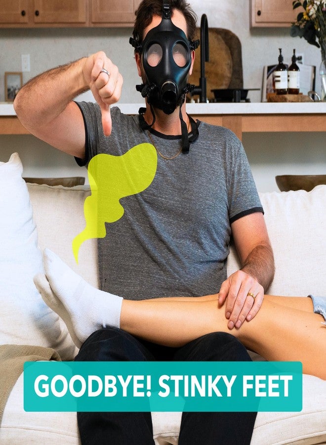 SweatBlock Foot Antiperspirant Lotion 1.69 fl oz for Excessive Sweating and Foot Odor Quick-Dry Hyperhidrosis Aid Eliminates Stinky Feet Non-Irritating Dermatologist Tested Formula for Men and Women - Image 5