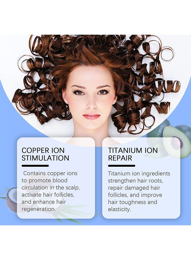 OUHOE Copper Peptides Hair Growth Serum,Advanced Copper Peptide Hair Regrowth Serum,Copper Peptide for Women Men,Copper Peptide Serum for Hair Loss,Copper Peptide Formula for Hair 30ml - Image 3