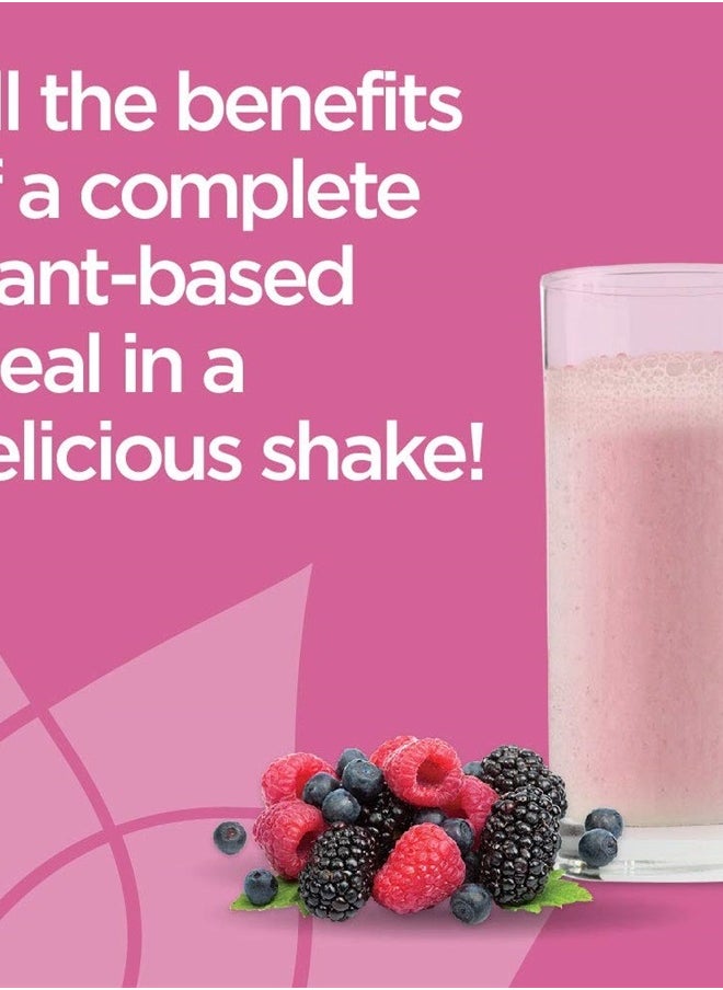 Vegansmart - Naturade Plant Based Vegan Protein Powder - All-in-One Nutritional Shake Protein Blend - Gluten Free & Non-GMO - Wild Berries (15 Servings) - Image 1