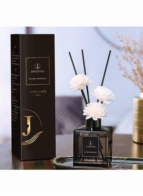 50ml Scent Diffuser, Bluebell Lavender Freesia Diffuser Set, Aromatherapy Air Fresheners, 50 Days Lasting & Strong Aroma - Home Fragrance Diffuser for Bedroom Bathroom Office (Lavender)