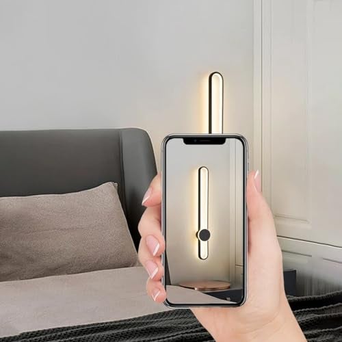 Harold Electricals Modern Black Pinglow Wall Light | Wall lamp Fixture for Living Room, Bedroom, Hall, Lobby, Entrance, Dinning Area & Home Décor - Pack of 1 (Inbuilt LED) - Image 2