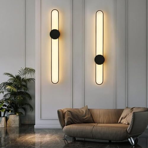 Harold Electricals Modern Black Pinglow Wall Light | Wall lamp Fixture for Living Room, Bedroom, Hall, Lobby, Entrance, Dinning Area & Home Décor - Pack of 1 (Inbuilt LED) - Image 4