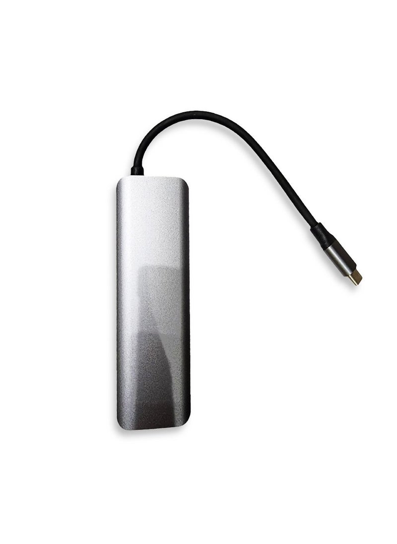 ماركة غير محددة - 7 في 1 USB C Hup عالي السرعة يدعم إخراج الفيديو 4K 30 هرتز - Image 1