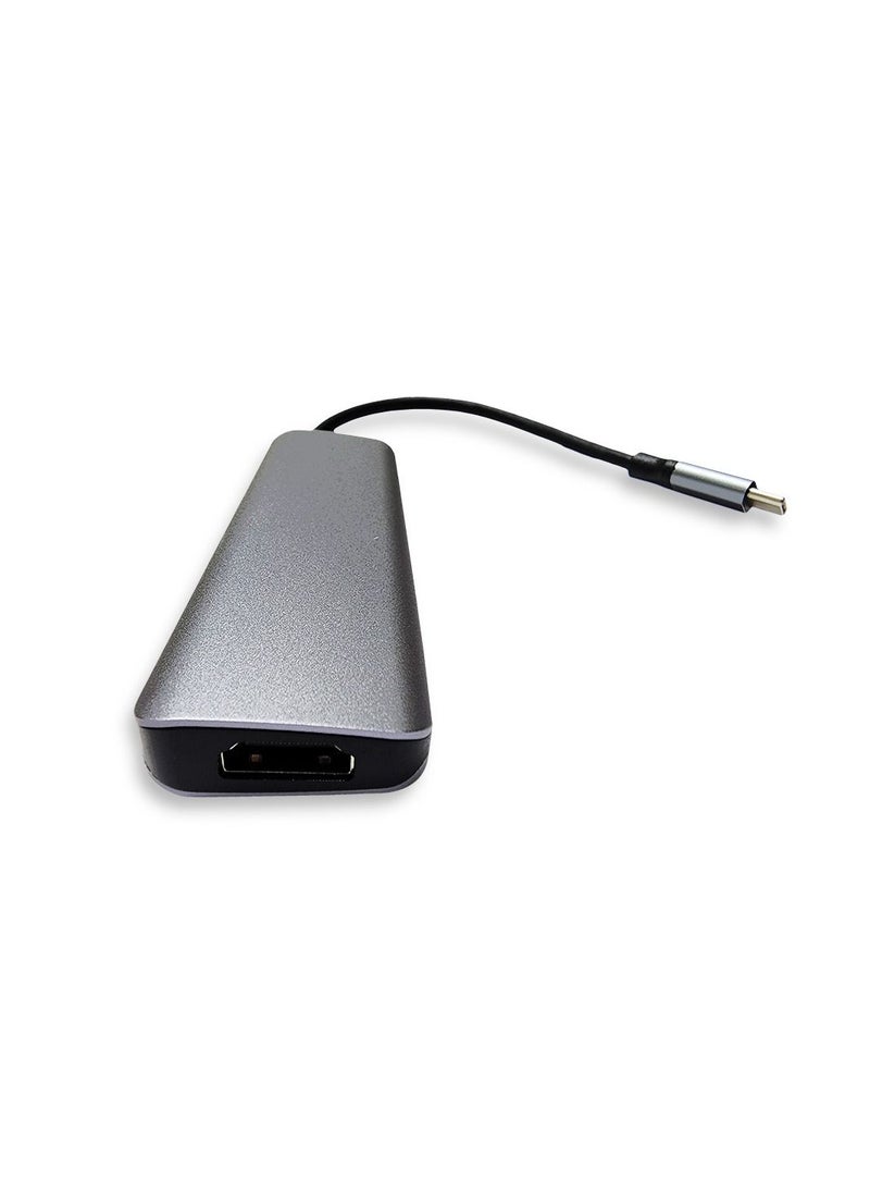 ماركة غير محددة - 7 في 1 USB C Hup عالي السرعة يدعم إخراج الفيديو 4K 30 هرتز - Image 1