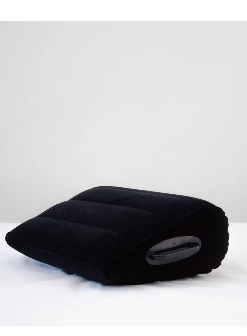 Inflatable Pillows, Leg Positioner Pillow, Portable Inflatable Pillow For Travel Camping Sleeping Foot Pillow Elevation Leg Pillows PVC Wedge Pillow Knee Cushion - Image 1