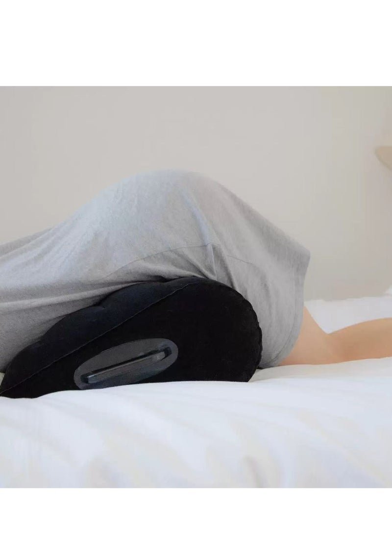 Inflatable Pillows, Leg Positioner Pillow, Portable Inflatable Pillow For Travel Camping Sleeping Foot Pillow Elevation Leg Pillows PVC Wedge Pillow Knee Cushion - Image 3