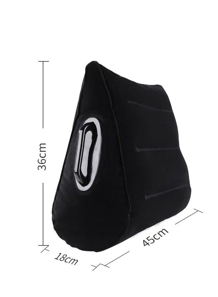 Inflatable Pillows, Leg Positioner Pillow, Portable Inflatable Pillow For Travel Camping Sleeping Foot Pillow Elevation Leg Pillows PVC Wedge Pillow Knee Cushion - Image 5