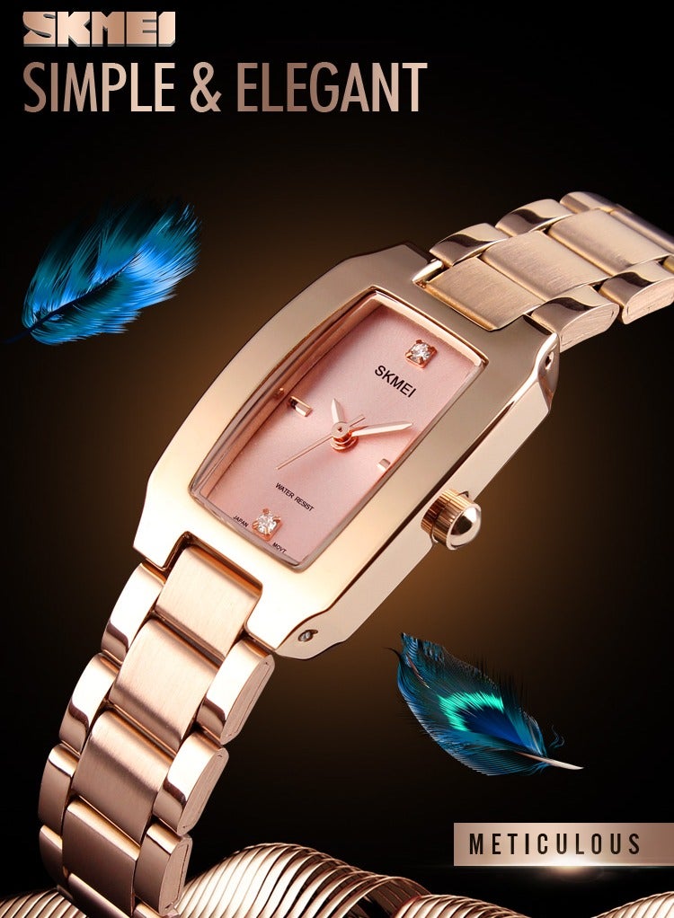 SKMEI Women's watch - niche luxury sense - waterproof watch - light luxury quartz watch - Image 5