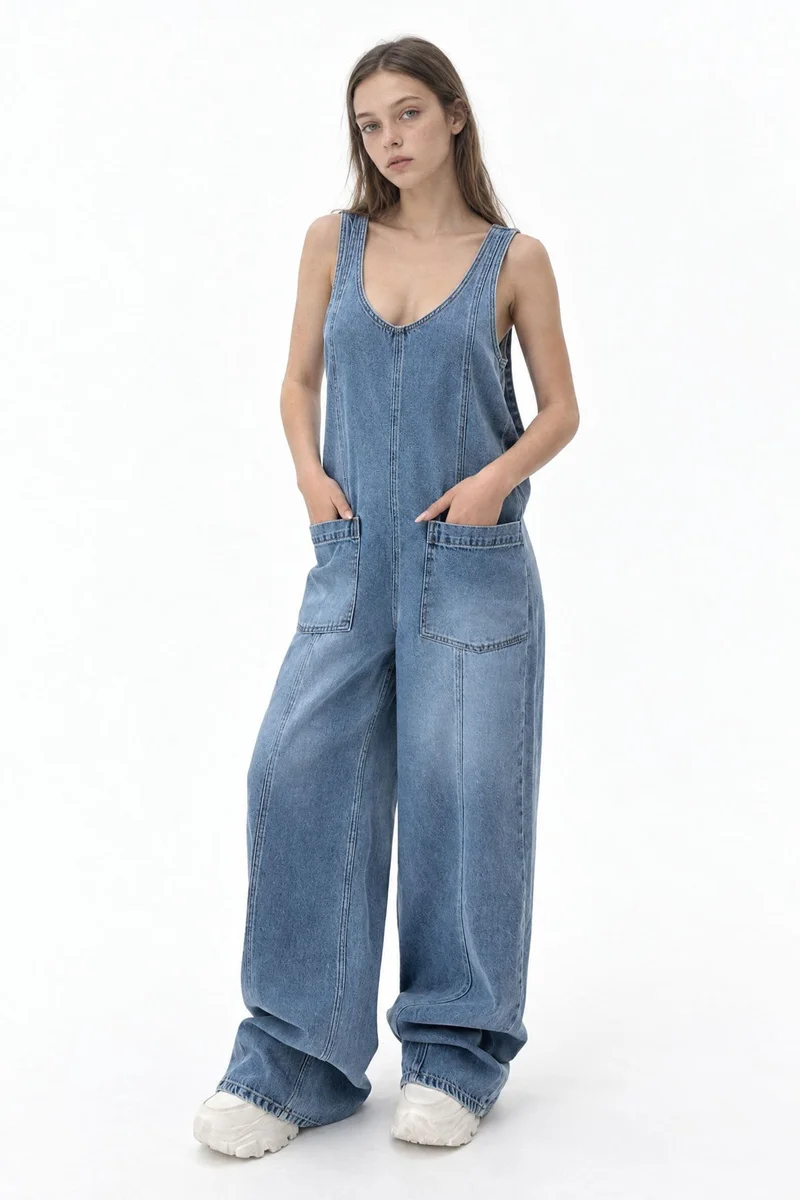 Squalo SQUALO Women's Cotton Jumpsuit