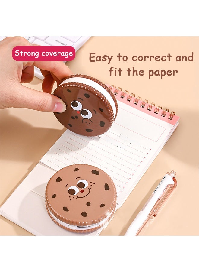 كوانتوم 3 قطع من شريط تصحيح شكل الكعك، شريط سهل السحب لتصحيحات فورية، أداة تطبيق للوازم المكتبية والمدرسية - Image 4