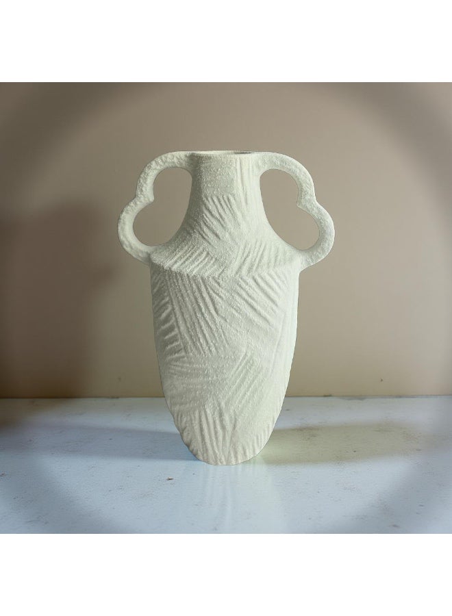 Manor Textured Vase with Handle - Image 2