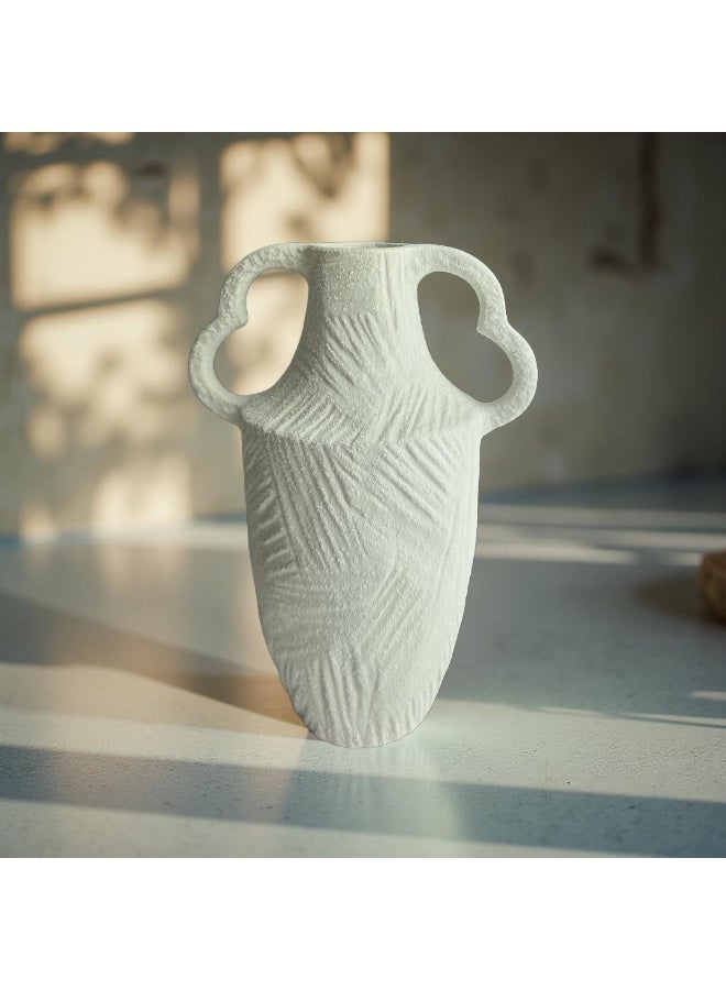 Manor Textured Vase with Handle - Image 3