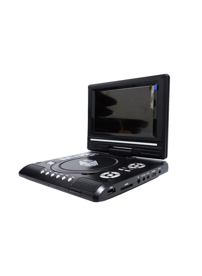 3C Children Learning TV EVD Player VCD Reader Portable Take-out Mobile DVD-Body Color:Black British Standard - Image 4