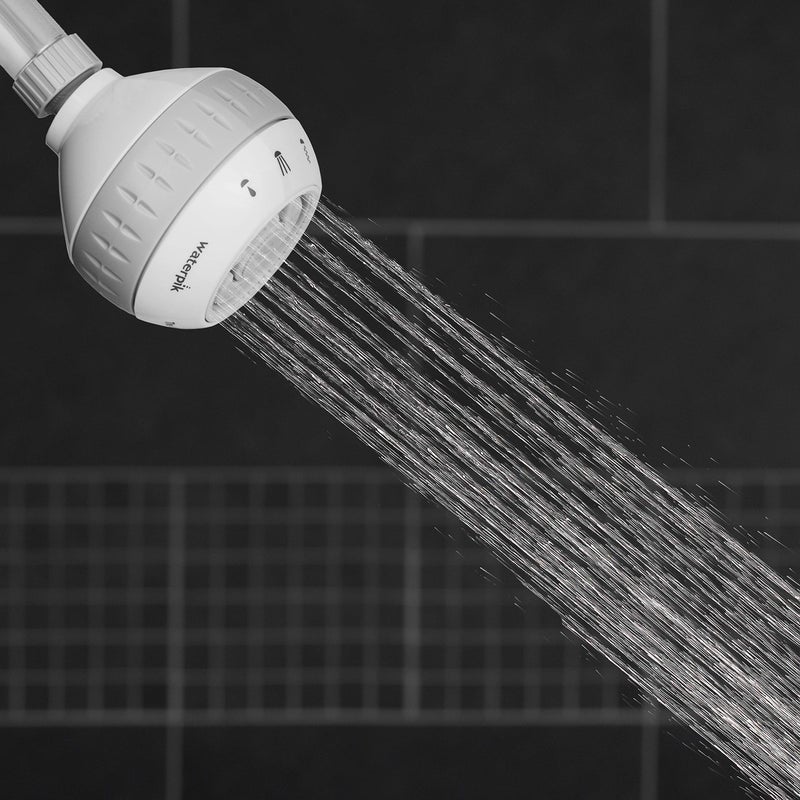Waterpik Original Massage Shower Head with Massaging Sprays and 6 Modes, DIY Easy Installation, 1.8 GPM, White, SM-621E - Image 2