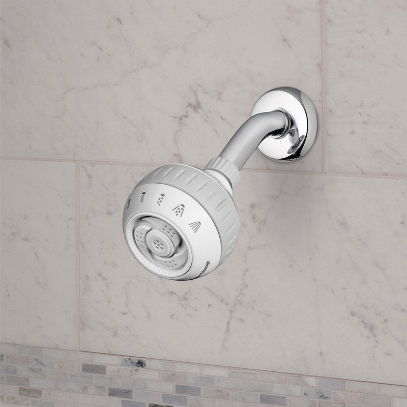 Waterpik Original Massage Shower Head with Massaging Sprays and 6 Modes, DIY Easy Installation, 1.8 GPM, White, SM-621E - Image 3