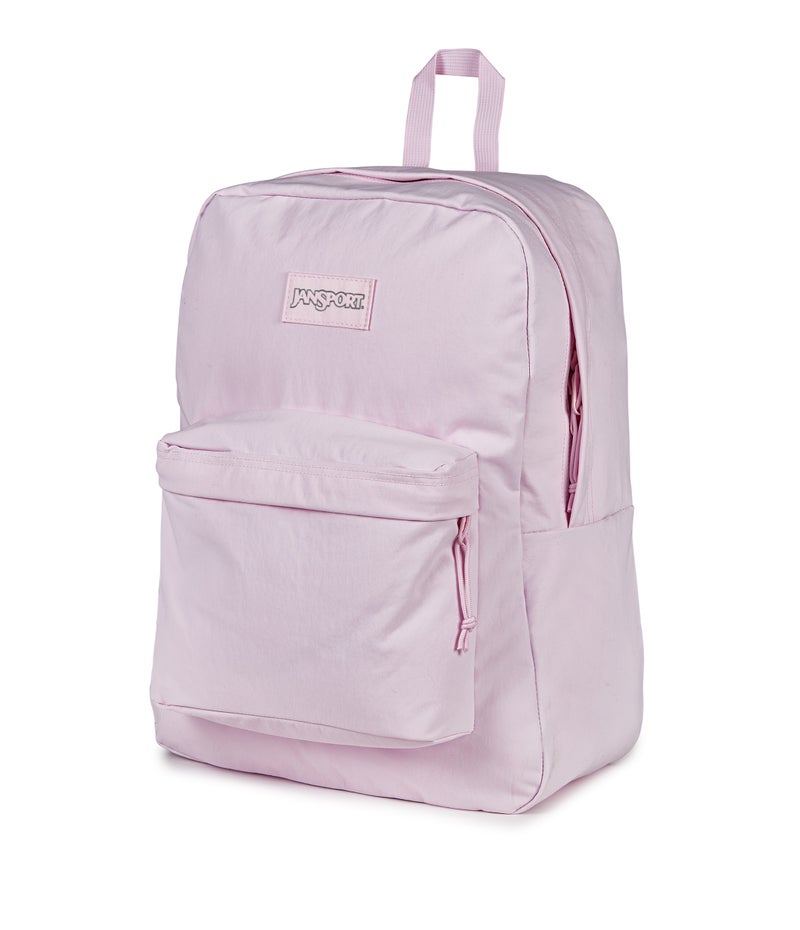 JanSport Superbreak Plus Fx Soft Nylon - Pink Ice Backpack - Image 2