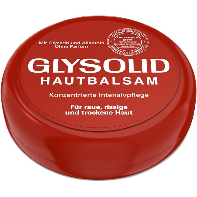 GLYSOLID Skin Balm (100 ml) - Concentrated Intensive Care for Rough, Cracked & Dry Skin with Glycerin, Protects & Retains Natural Skin Moisture, Free from Dyes & Perfume - Image 1