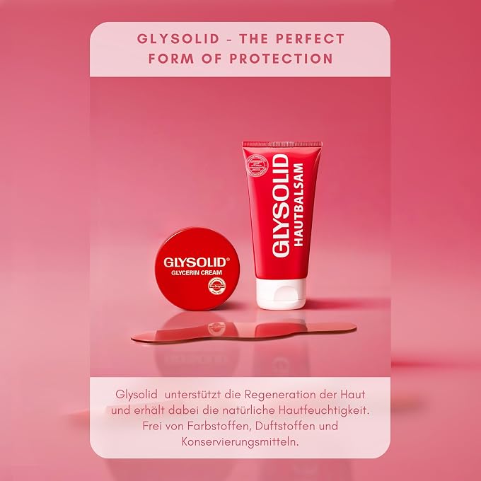 GLYSOLID Skin Balm (100 ml) - Concentrated Intensive Care for Rough, Cracked & Dry Skin with Glycerin, Protects & Retains Natural Skin Moisture, Free from Dyes & Perfume - Image 2