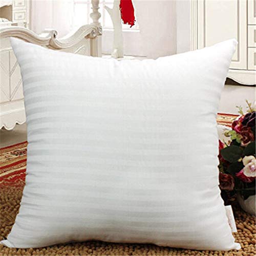 Jdx Micro Fibre Silknise Cushion Filler, 50x50cms, Set of 2 (White) - Image 1