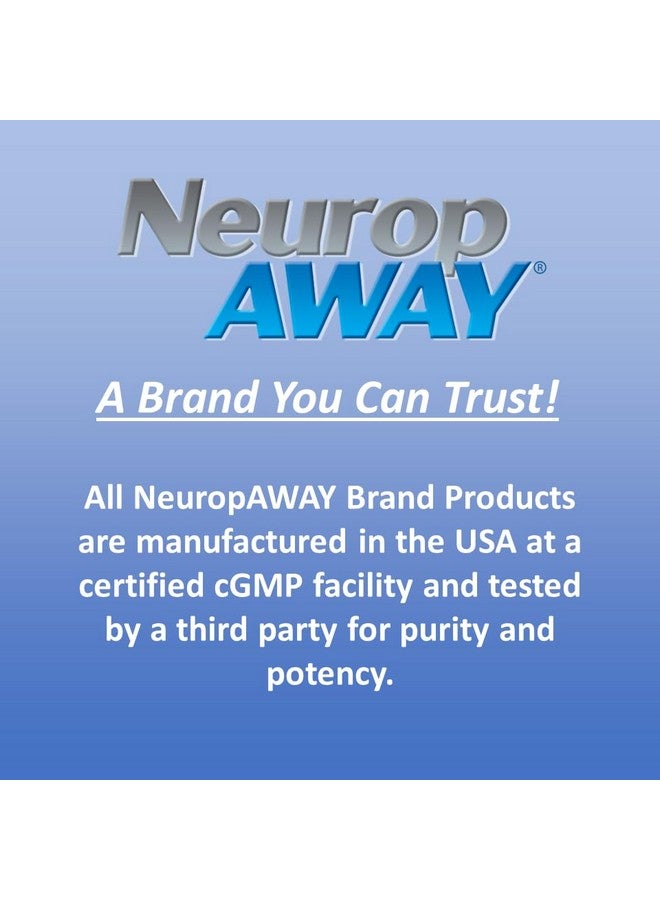 نيوروب أواي NeuropAWAY Elements Acetyl L-Carnitine 500mg 60ct Acid Resistant Capsules (60 500mg Capsules Per Bottle) Veggie Caps تم اختبارها من قبل جهة خارجية صنع في الولايات المتحدة الأمريكية - Image 2