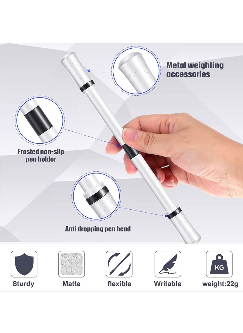 Harse 2 Piece Spinning Pen Finger Rolling Pen With Weighted Ball，Fidget toy, stress relief, emotional soothing, brain development  - Image 5