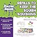 Doctor Squish Squishy Maker Refill Pack DIY Squishy Making Kit with 10 TPR Balloons and 10 Reusable Clips Make Your Own Squishies for Kids Ages 8 Up 1 Pack - Image 4