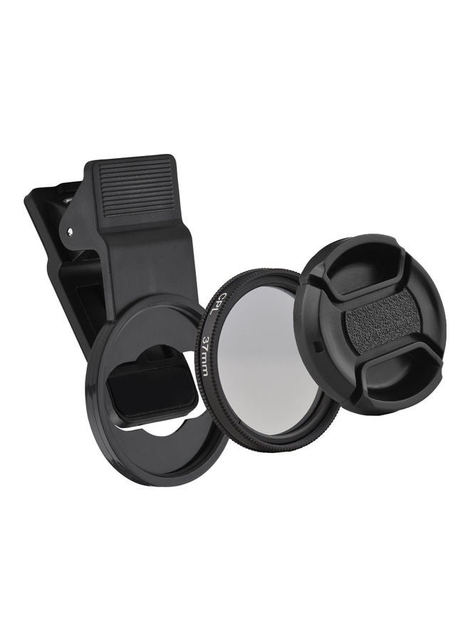 NIBEMINENT Professional Smartphone CPL Filter Set 37mm 37meter Black - Image 1