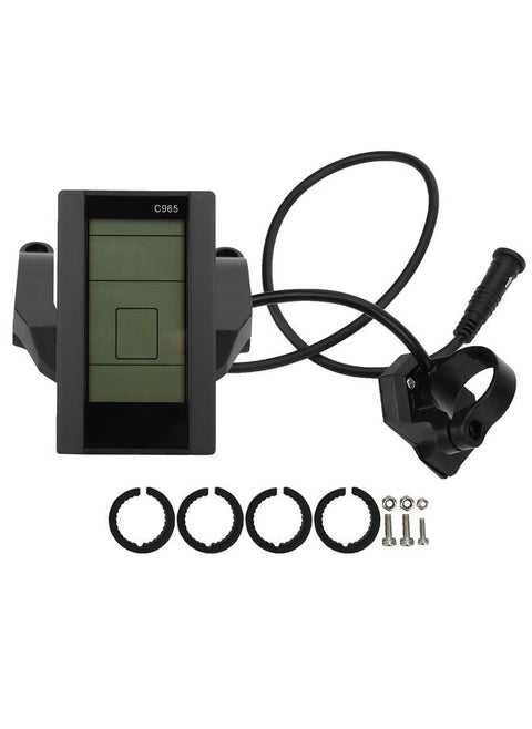 C965 شاشة عرض LCD عالية الدقة للدراجة الكهربائية أداة تحويل ملحقات لـ BBS01 / BBS02