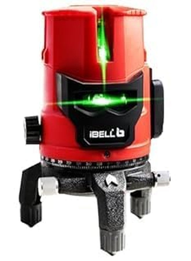 IBELL TOOLS iBELL IBL LL5-41 Proffesional Laser Level, 4 lines Vertical and 1 Horizontal Lines with 10m radius - Image 1