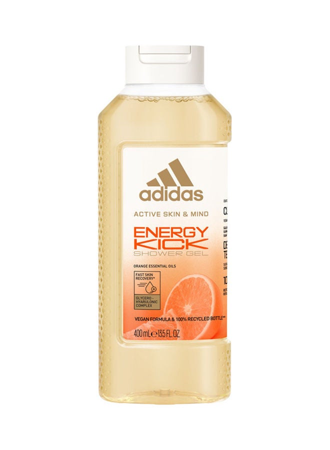 Adidas Active Skin And Mind Energy Kick Shower Gel 400ml - Image 1
