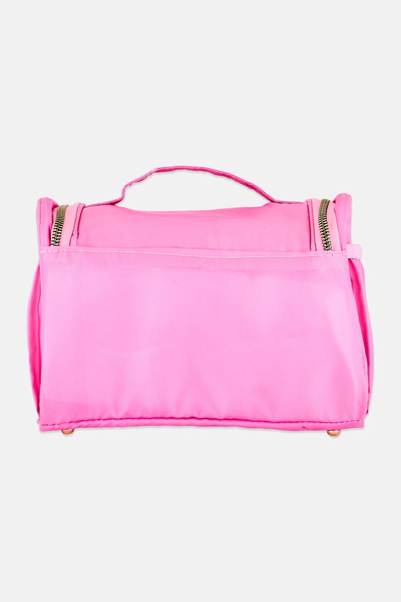Kensie Hanging Toiletry Bag, Pink - Image 2