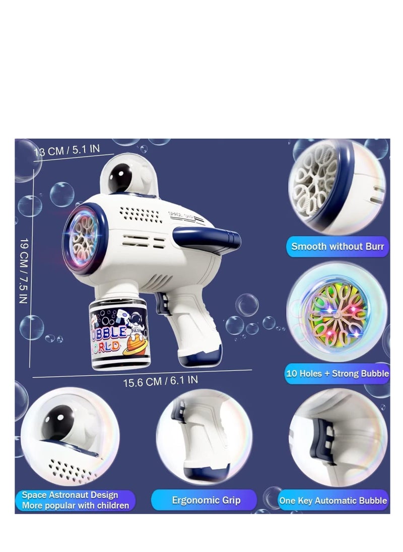 ARCOON Rocket Bubble for Kids with Lights Bags Bubble,Bubble Machine,Give Your Children Extraordinary Surprise. Instead of an inconvenient Battery, The Familiar 4 AA Batteries