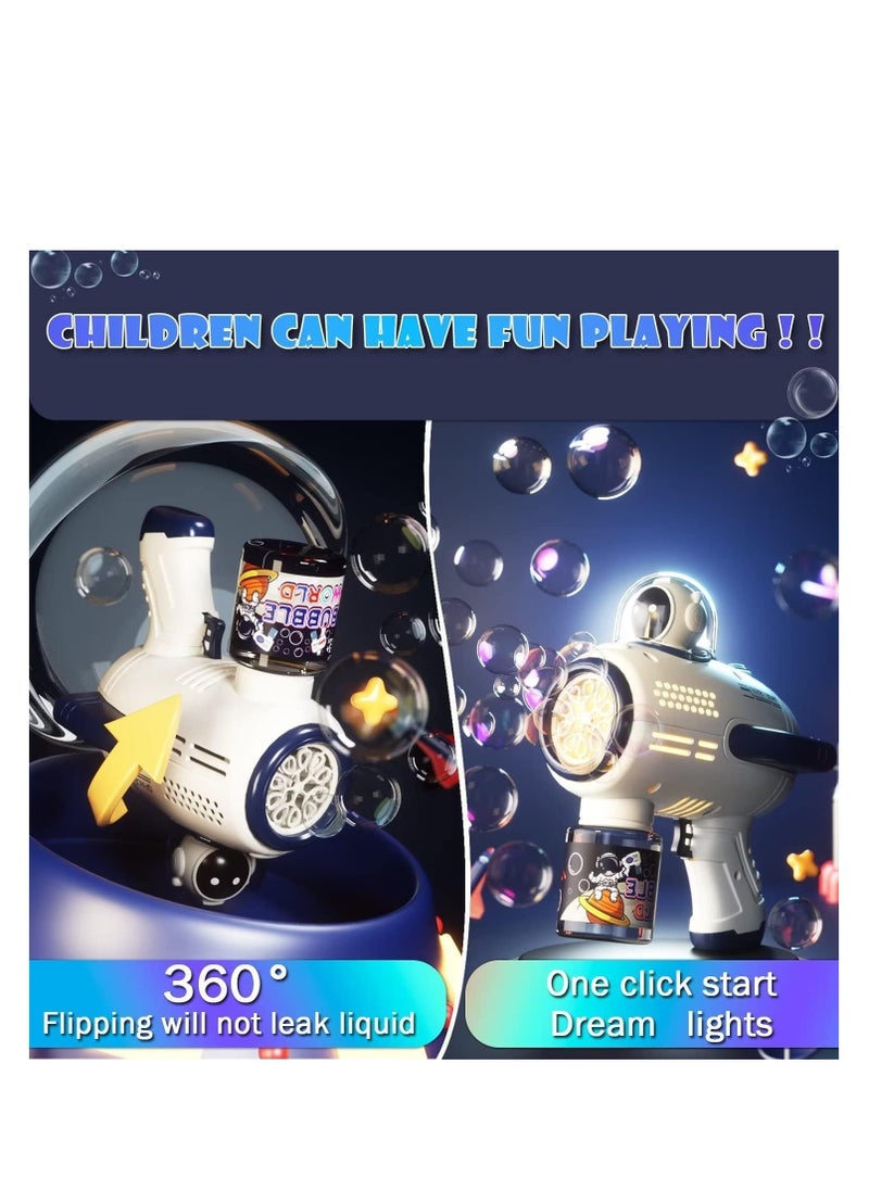 ARCOON Rocket Bubble for Kids with Lights Bags Bubble,Bubble Machine,Give Your Children Extraordinary Surprise. Instead of an inconvenient Battery, The Familiar 4 AA Batteries