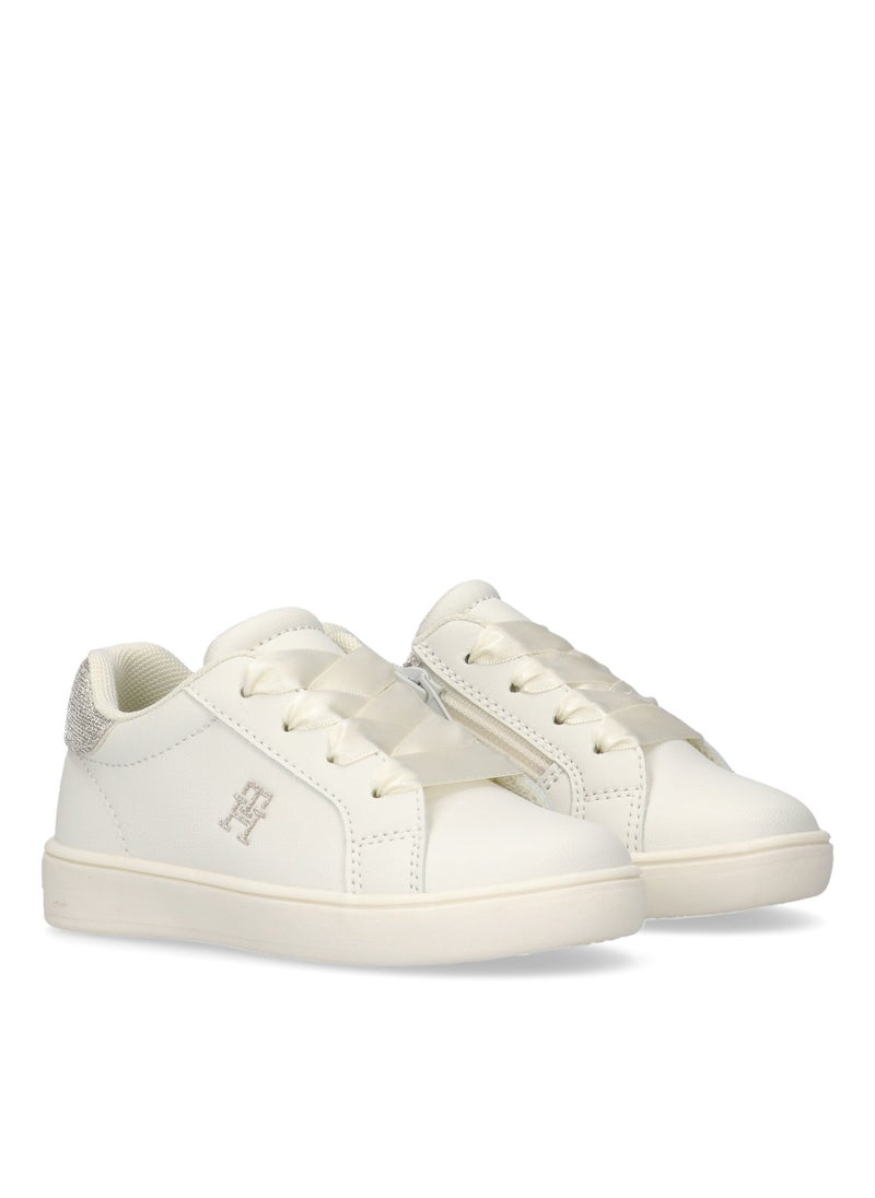 TOMMY HILFIGER - Kids Velcro Low Top Sneakers - Image 1