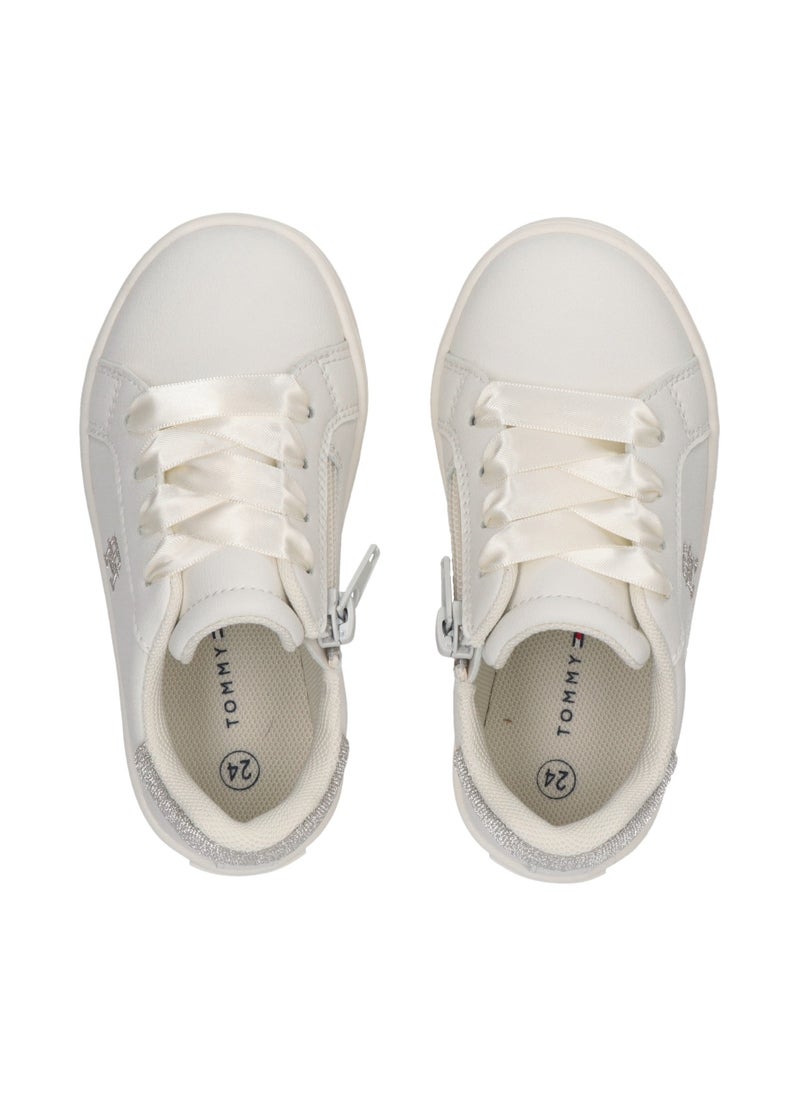 TOMMY HILFIGER - Kids Velcro Low Top Sneakers - Image 1