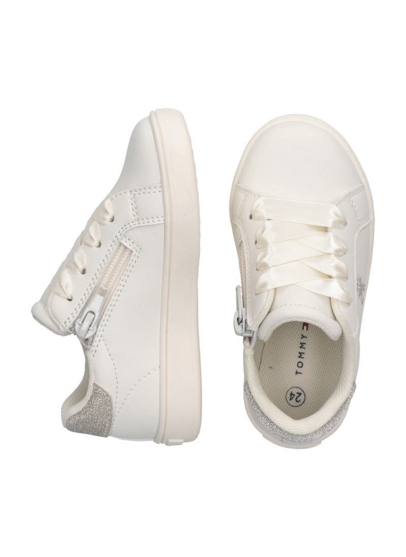 TOMMY HILFIGER - Kids Velcro Low Top Sneakers - Image 1