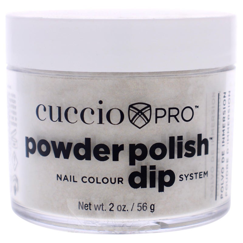 Cuccio Colour Powder Nail Polish Lacquer For Manicure And Pedicure Highly Pigmented Powder That Is Finely Milled Durable Finish With A Flawless Rich Color Gold Rainbow Mica 2 Ounce Pack of 1 I0097889