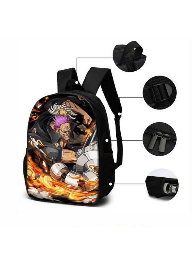 general The latest universal cartoon printed three piece practical bag combination (suitable for students, children, friends, outings, mountain climbing, etc.) - Image 4