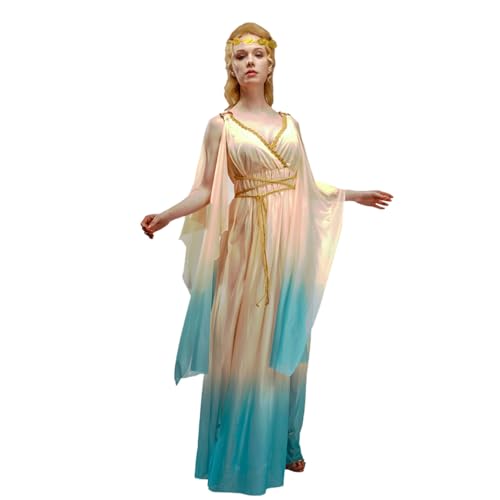 PGOND Greek Goddess Costume Women Toga Costume (XX-L) - Image 1
