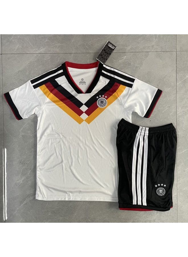 25-26 German White Football Jersey - Image 1