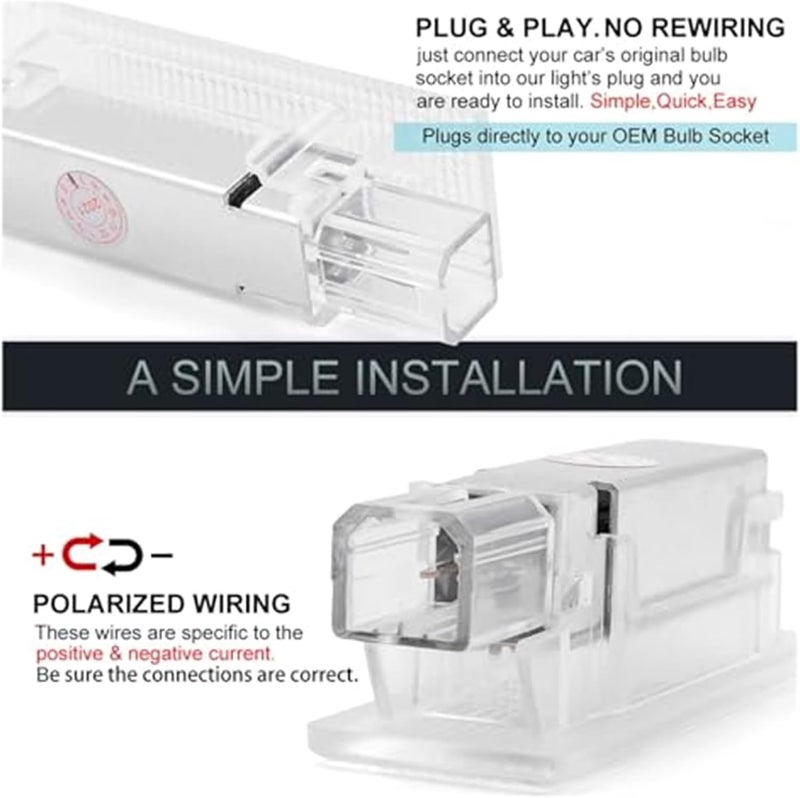 Vuzmode 2x Door Courtesy Lights for Alfa Romeo - Image 4