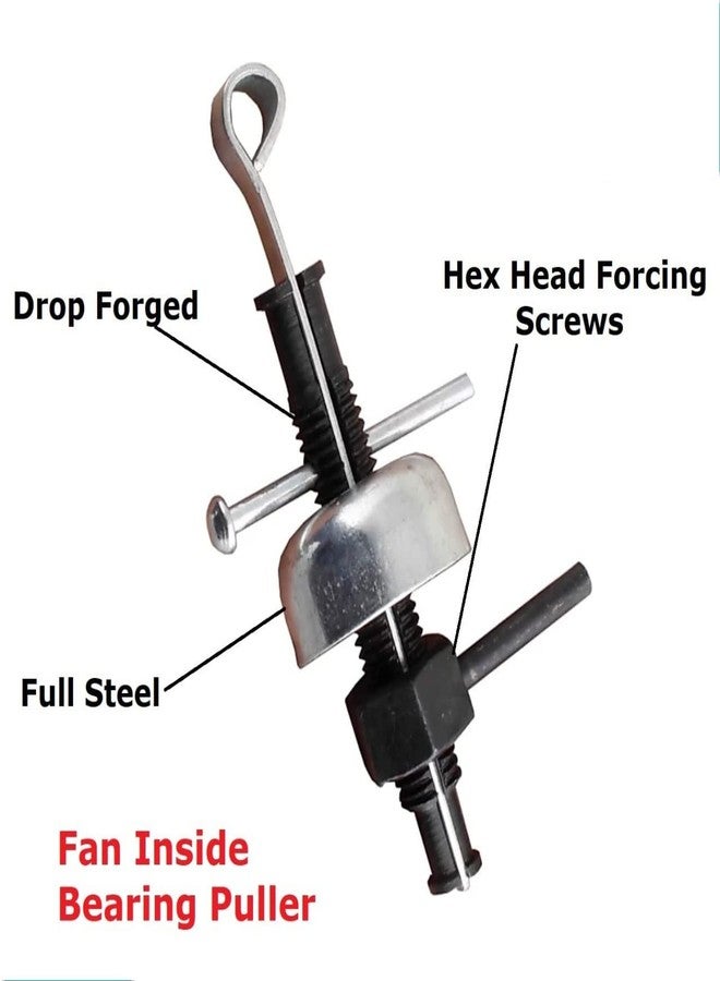Arineo 2 in 1 Heavy Bearing Fan Puller Lever Tool (14 cm) (PACK OF 1) - Image 4