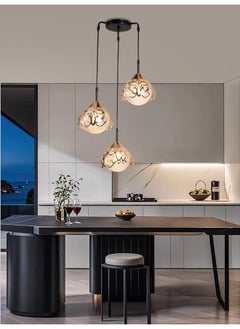 Best Power 3-Lamps Chandelier 2248-3 with Metal Frame, Adjustable 80cm Length, E27 Lamp Base (Bulb Not Included) - Modern Ceiling Light for Living Rooms, Dining Rooms, Kitchens, and Hallways  - Image 1