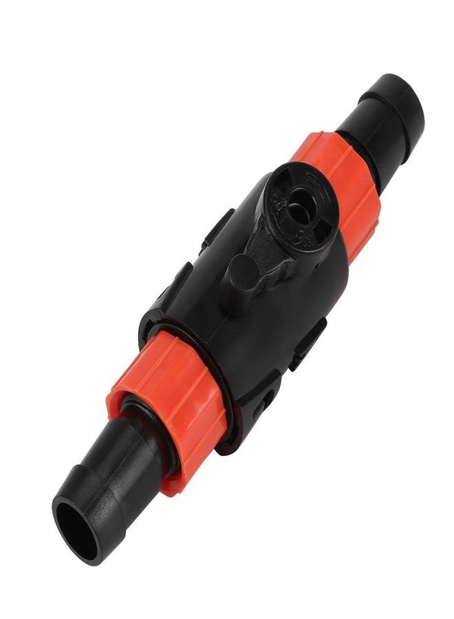 فديت صمام خرطوم، صمام أنبوب خرطوم، صمام تحكم في تدفق مياه حوض السمك مع مقبض تحرير سريع، موصل أنبوب خرطوم (12/16 مم (صغير)) - Image 1