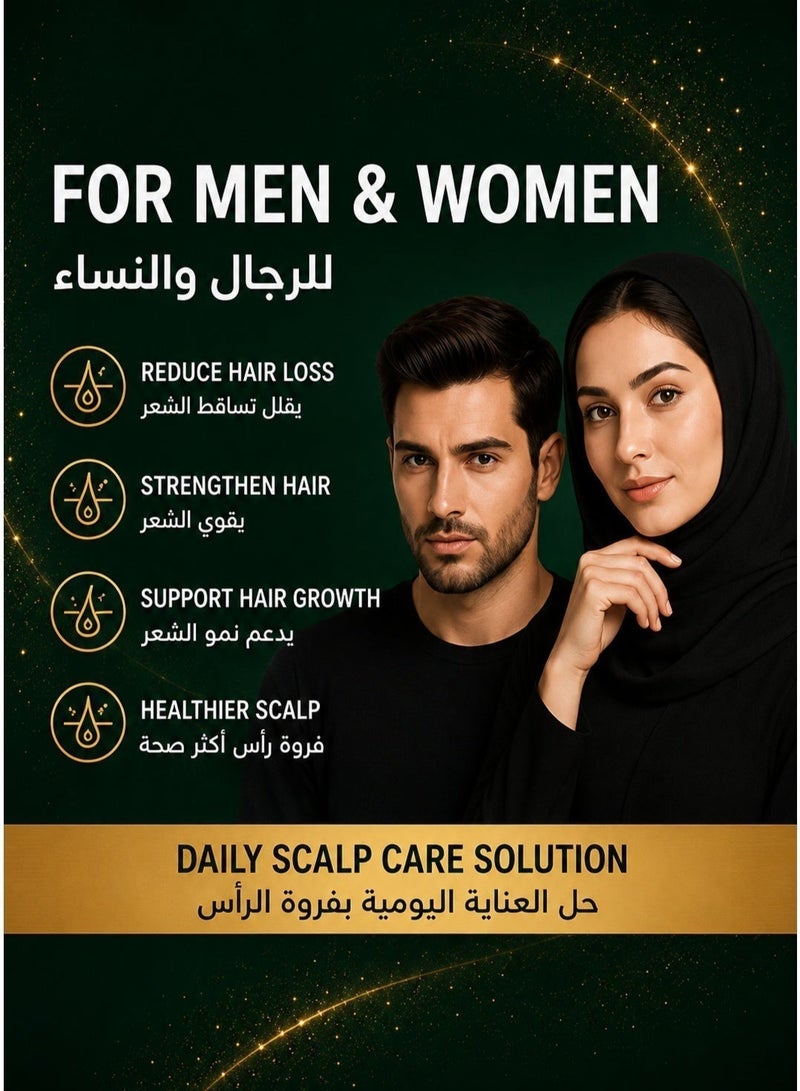 فوز اليوم رغوة مينوكسيديل 5% لعلاج تساقط الشعر وإعادة نموه، علاج موضعي للشعر الخفيف، تكفي لمدة 3 أشهر، (عبوة من 3 قطع) - Image 3
