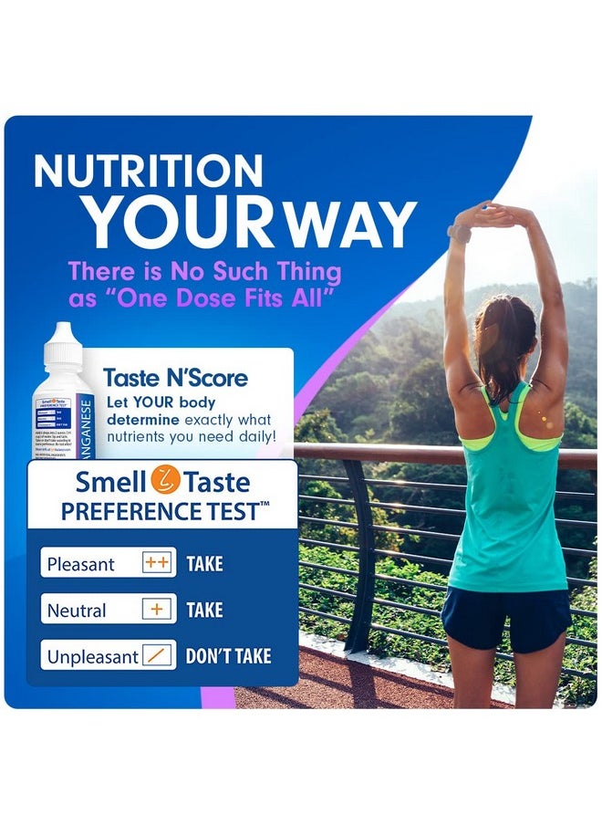 SENSEable Supplements Taste Nscore Manganese Liquid Ionic Mineral Supplement 100% Pure 6 Mg 118 Servings  - Image 4