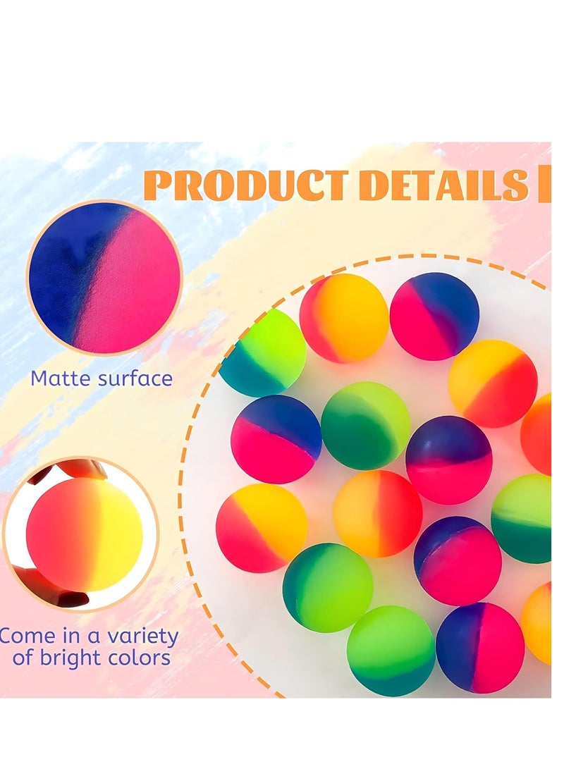 Party Favors For Kids (12 Bouncy Balls & 12 Smiley Face Rainbow Spring, 12 Flashing Gyro Spinner) party supplies Spinning Tops, Bouncy Balls, Smiley Face Rainbow Spring For Kids Birthday Party